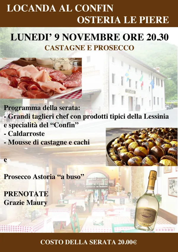 CASTAGNE E PROSECCO