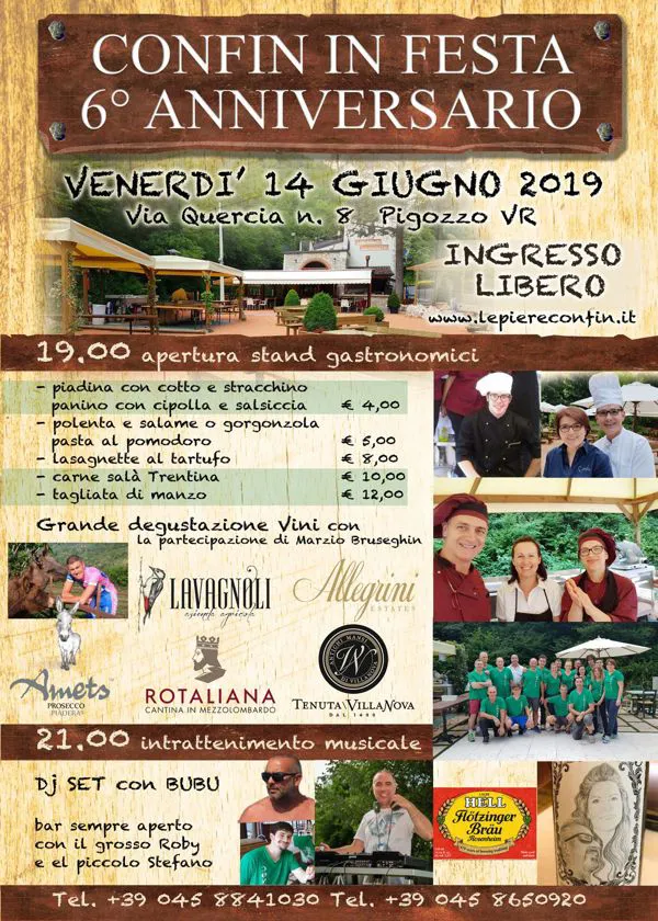 6° ANNIVERSARIO DEL CONFIN