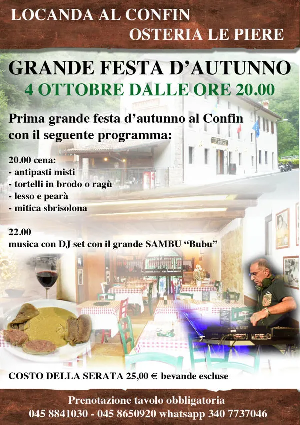 GRANDE FESTA D'AUTUNNO