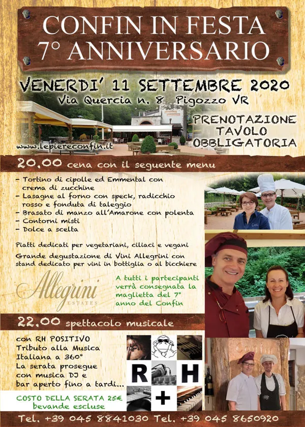 CONFIN IN FESTA 7° ANNIVERSARIO