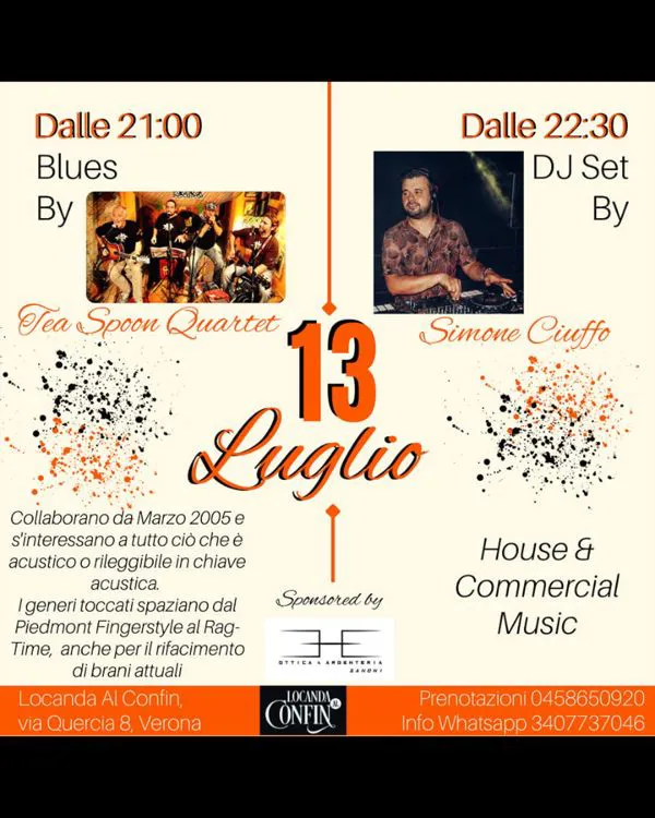 Serata Blues con i Tea Spoon Quartet 