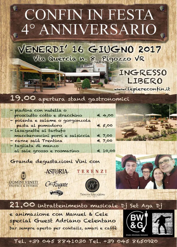 4° ANNIVERSARIO DEL CONFIN
