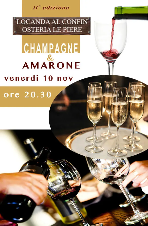GRANDE SERATA CHAMPAGNE E AMARONE