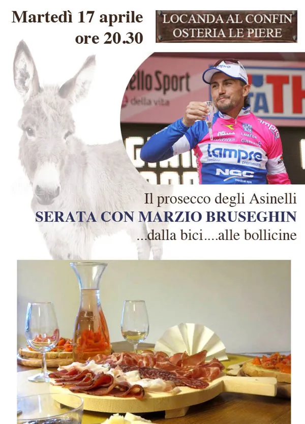 Il prosecco degli Asinelli CON MARZIO BRUSEGHIN